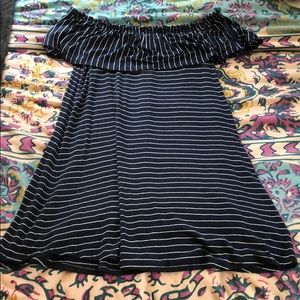 Off the shoulder dress from Abercrombie & Fitch